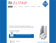 Tablet Screenshot of elitas.hr